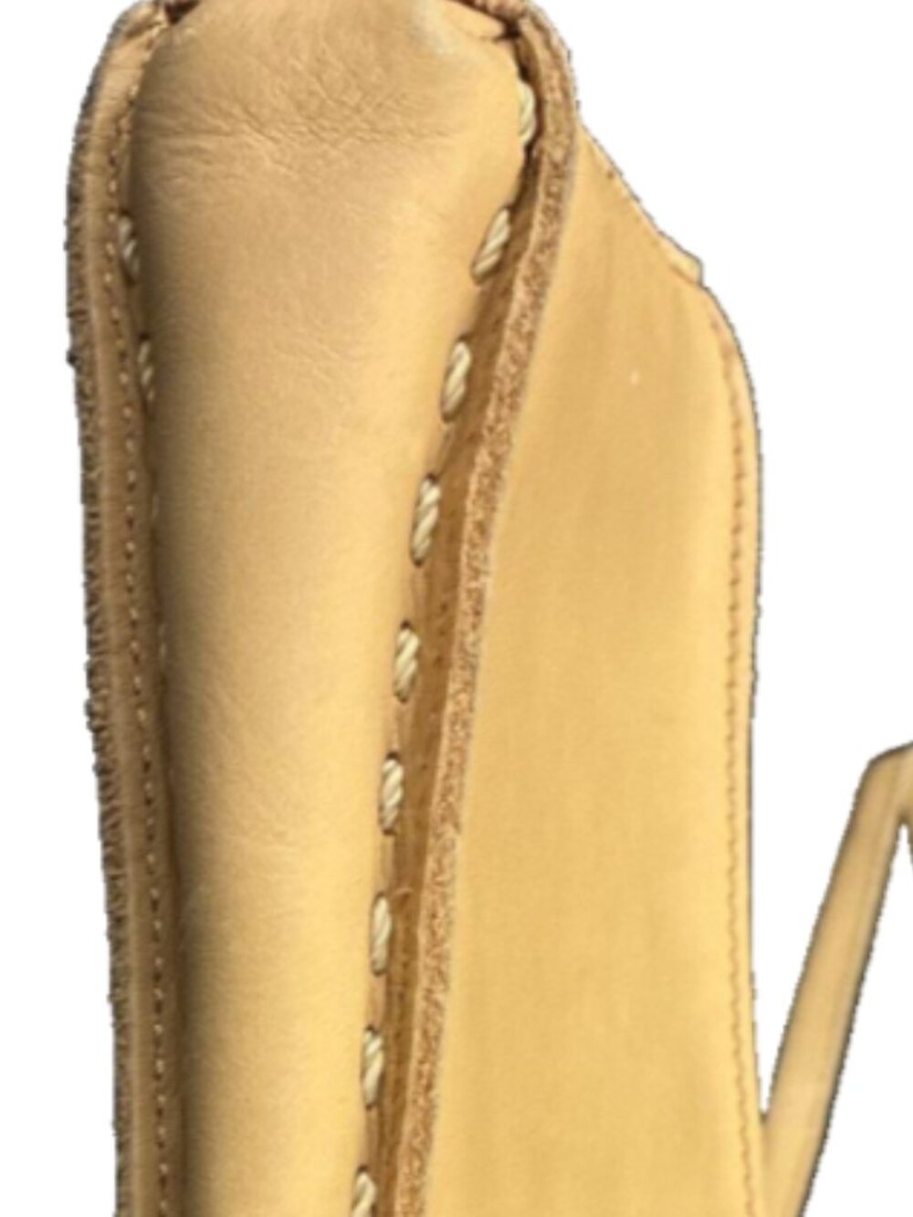 The Sak Tan Leather Mini Crossbody Purse Organizer Phone Bag - Picture 7 of 8
